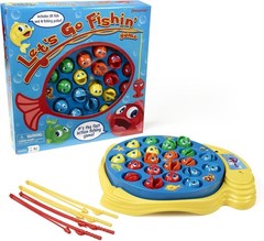 Let’s Go Fishin’ Game by Pressman – The Original Fast-Action Fishing Game!