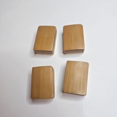 ~4~ c.1920-30s MAH-JONG BAMBOO BONE TILES #7 “CHARACTER~SYMBOL” MA JONGG MAHJONG