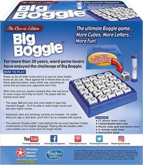 BIG BOGGLE Classic Edition Word Game – Family Game Night Kids 8+ & Adults