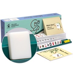 “Mah-Jinn” Mahjong For Young Player/Beginner/Starter Tiles Racks Dice YM-MJ001-A