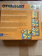 Oversight Fast Paced 4 in a Row Strategy Board Game Griddly Games NIB