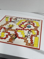 QUICK DRAW MCGRAW Hanna Barbera Board Game COMPLETE Milton Bradley VINTAGE 1981