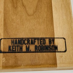 WOODEN OAK AGGRAVATION GAME HAND MADE YOST HUMMINGBIRD ROBINSON