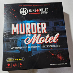 Hunt A Killer Murder at The Motel Mystery Game 2023 Open Box – 100% Complete