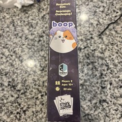 Smirk & Dagger Boop Game: Strategy and Creative Thinking Board Game for Two