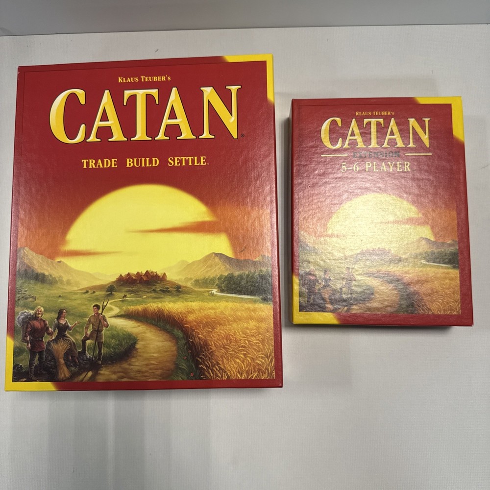 Catan Trade Build Settle + 1 Extension Pack