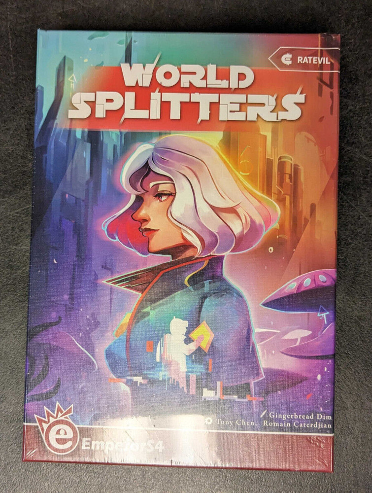 World Splitters Science Fiction Board Game by EmperorS4 (Damaged)