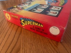 1954 Transogram Calling Superman Board Game Complete – Selling by Original Owner