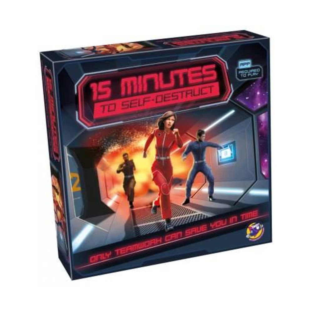 Tactic Boardgame 15 Minutes to Self-Destruct Box VG+/NM
