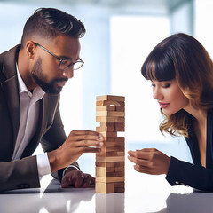 Naughty Block Tumblling Tower Games for Adults Date Night – Freaky Wooden Stacki