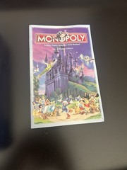 Parker Brothers Monopoly Disney Edition Complete Board Game w/ 8 Pieces, Ages 8+