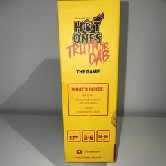 Hot Ones Truth or Dab The Game Hot Sauce Included Ages 17+🌶️ NIB Challenge Game