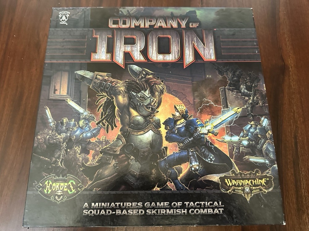 Privateer Press Company of Iron Miniatures Game Complete 2-Player PIP 25003