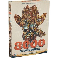 3,000 Scoundrels Board Game Unexpected Games NIB