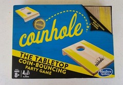 Hasbro Coinhole Cornhole Tabletop Game, Ages 8+, Brand New Bouncing Coin Game