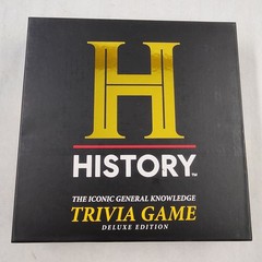 HISTORY Channel Trivia Board Game Deluxe Edition with 80s & 90s Expansion Pack