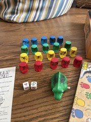 Dizzy, Dizzy Dinosaur – Board Game – Pressman – Complete – Vintage 1987