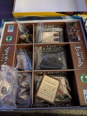 Lost Legends Board Game by Queen Games Mike Elliott 2013 3-5 Players Complete