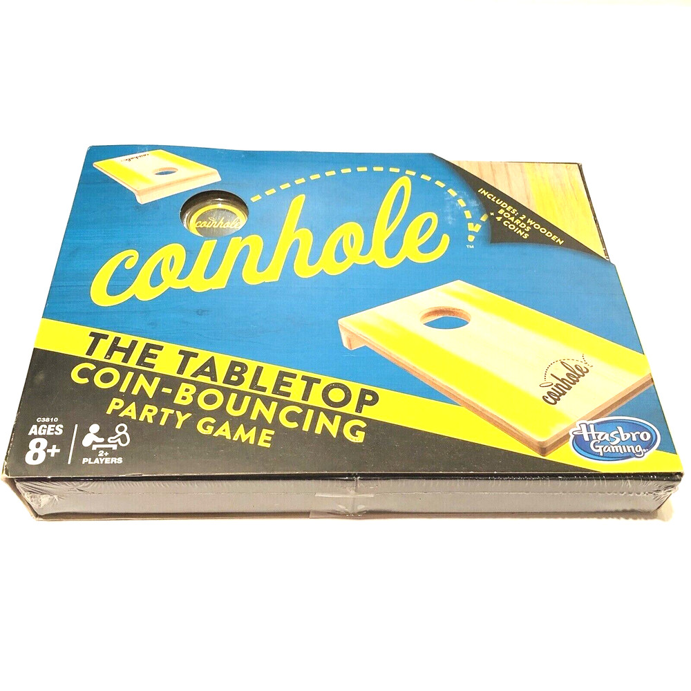Corn Hole Coin Toss Game Table Top Tabletop Hasbro Gaming Party Game C3810 NEW