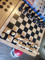 Family 12 Game Center (12 Games) chess, checker, Domino’s, dice, Solitaire, Etc