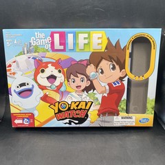 The Game of Life Yo-kai Yokai Watch Edition Board Game Hasbro Complete W Medals