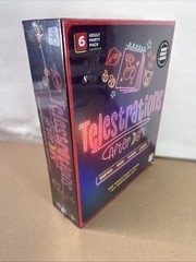 Telestrations After Dark Adult Party Game 4-6 Players Dry-Erase Markers