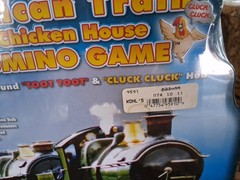 Cardinal’s Mexican Train & Chicken House Domino Game w/ Sound Hub Factory Sealed