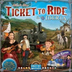 Ticket To Ride Map Collection 8 Iberica & South Korea Board Game Expansion
