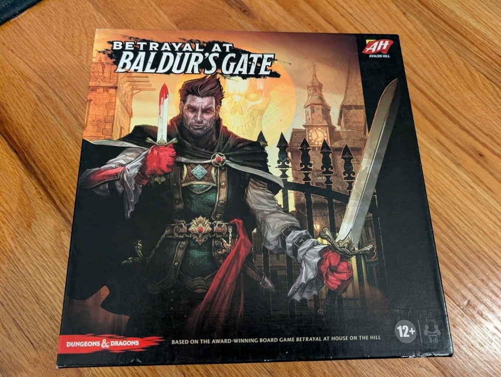 Betrayal at Baldur’s Gate Dungeons & Dragons Modular Board Game Complete D&D
