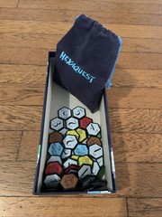 HEXAQUEST Tumbling Heads Strategic Trivia Game 2021 Kickstarter NO INSTRUCTIONS