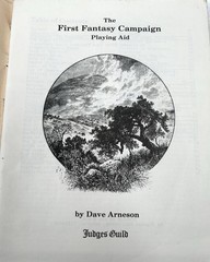 Judges Guild The First Fantasy Campaign Playing Aid With Maps 1977 RARE VINTAGE