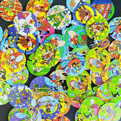 Looney Tunes Tazos (Complete 40/40) + Album (See the photos)