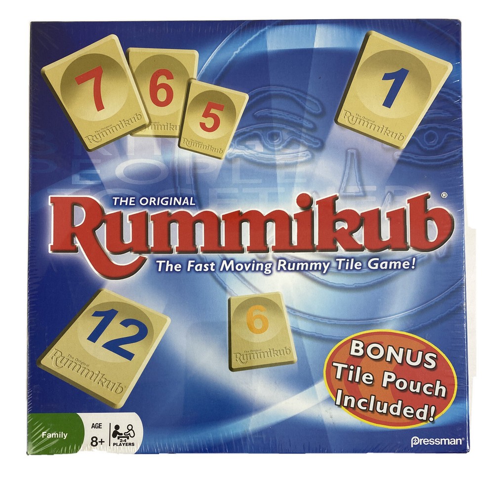 The Original Rummikub Classic by Pressman Rummy Tile Game Ages 8-Adult