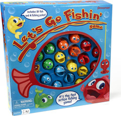 Let’S Go Fishin’ Game by – the Original Fast-Action Fishing Game!, 1-4 Players