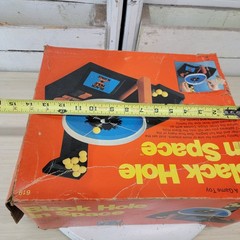Vintage 1979 Schaper Black Hole In Space Game Toy 619 w/ Box Incomplete Tested T