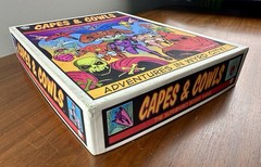 Capes & Cowls: The Superhero Board Game Adventures in Wyrd City Ultra Super Rare
