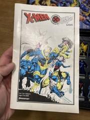 Vintage 1994 X-Men Under Siege Board Game COMPLETE Pressman Marvel w/ 18 Figures