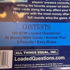 Loaded Answers Board Game “The Game Where Funny Meets Money” 4-6 Players, NEW