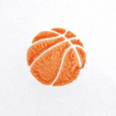 Orange Basketball Bingo Dauber Bright Sports Ball Dot Art Dabber Vibrant Marker