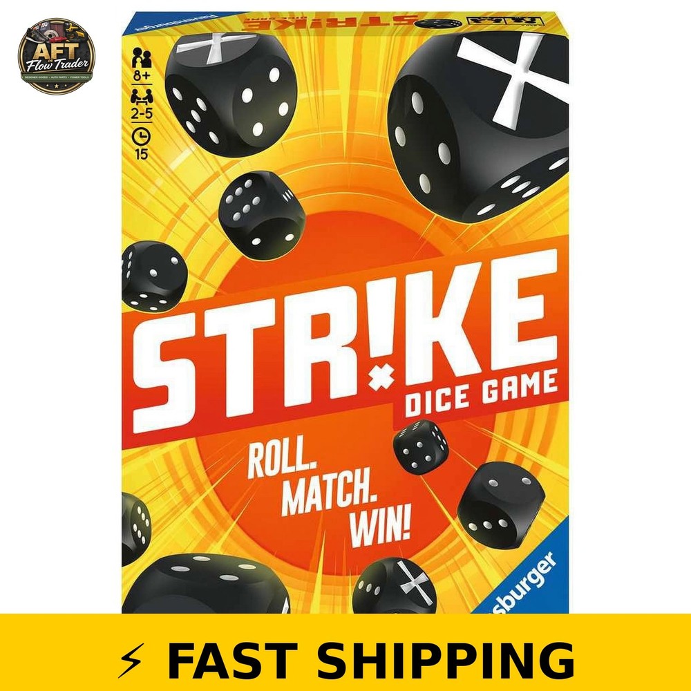 Ravensburger Strike Board Game for 2-5 Players Ages 8 and Up