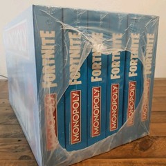 (6) 6x Case of Fortnite Monopoly Board Game Limited Edition Fortnite New Sealed