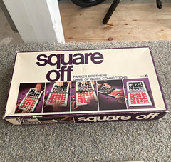 Parker Brothers Square Off Vintage 1972 Board Game 2 Players MPN 107