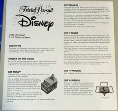 Trivial Pursuit Disney The Animated Pictures Edition 2002 Complete Unopened Pcs