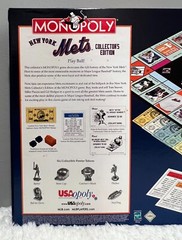 NEW YORK METS Monopoly 2005 Collector’s Edition Board Game by USopoly/Hasbro