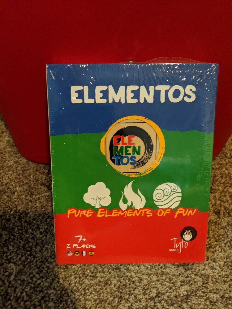Tyto Elementos board game, abstract like checkers and tic tac toe, new sealed