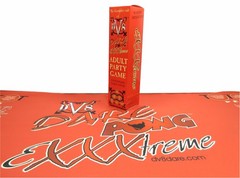 DV8 Dare Pong™ EXXXtreme – Cloth 6ft Pong Table Cover Adult Party Game
