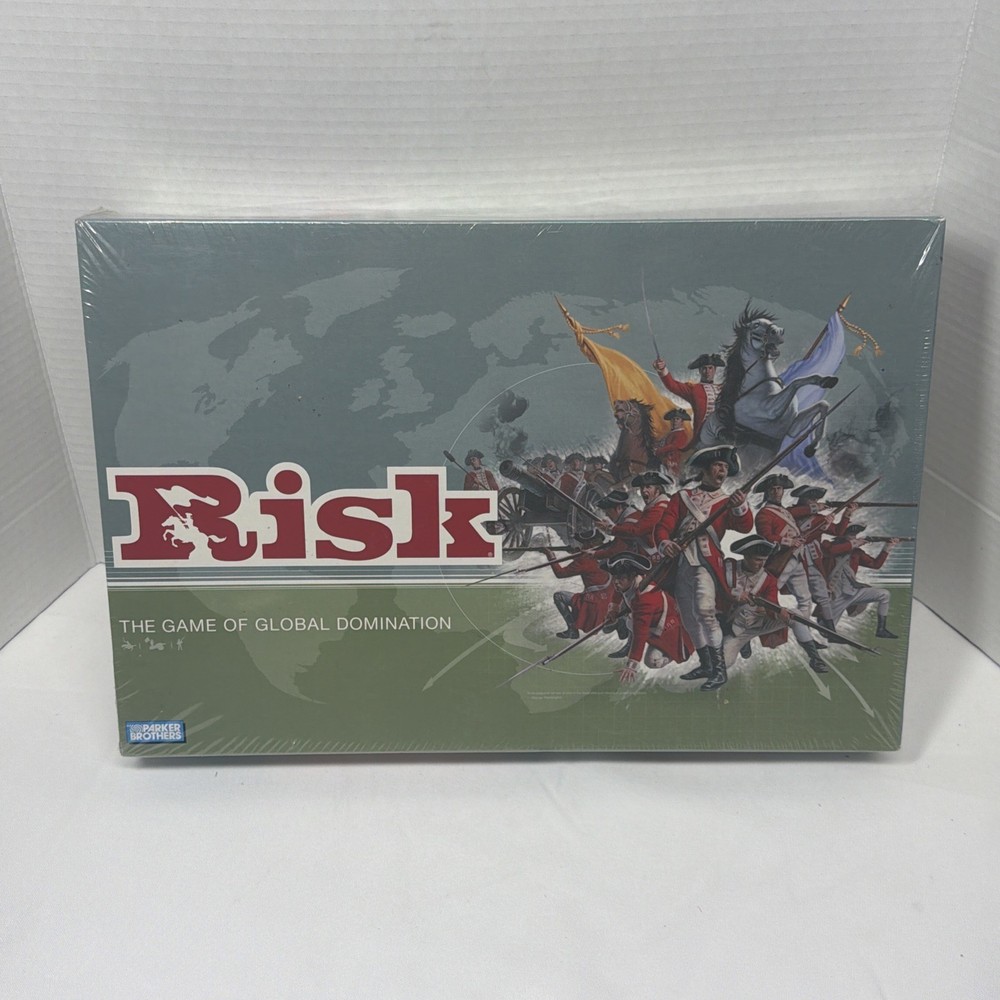 2003 Parker Brothers Risk The Game Of Global Domination Board Game Seal Has Rip