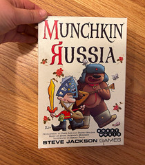 Steve Jackson Games Munchkin Russia Card Game Expansion Pack Ages 14+ 3+ Players
