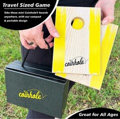 Hasbro Coinhole The Table Top Coin Bouncing Party Game Cornhole(2017) NEW SEALED