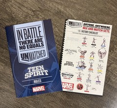 Marvel Unmatched Teen Spirit Squirrel Girl vs Cloak & Dagger vs Ms. Marvel Game
